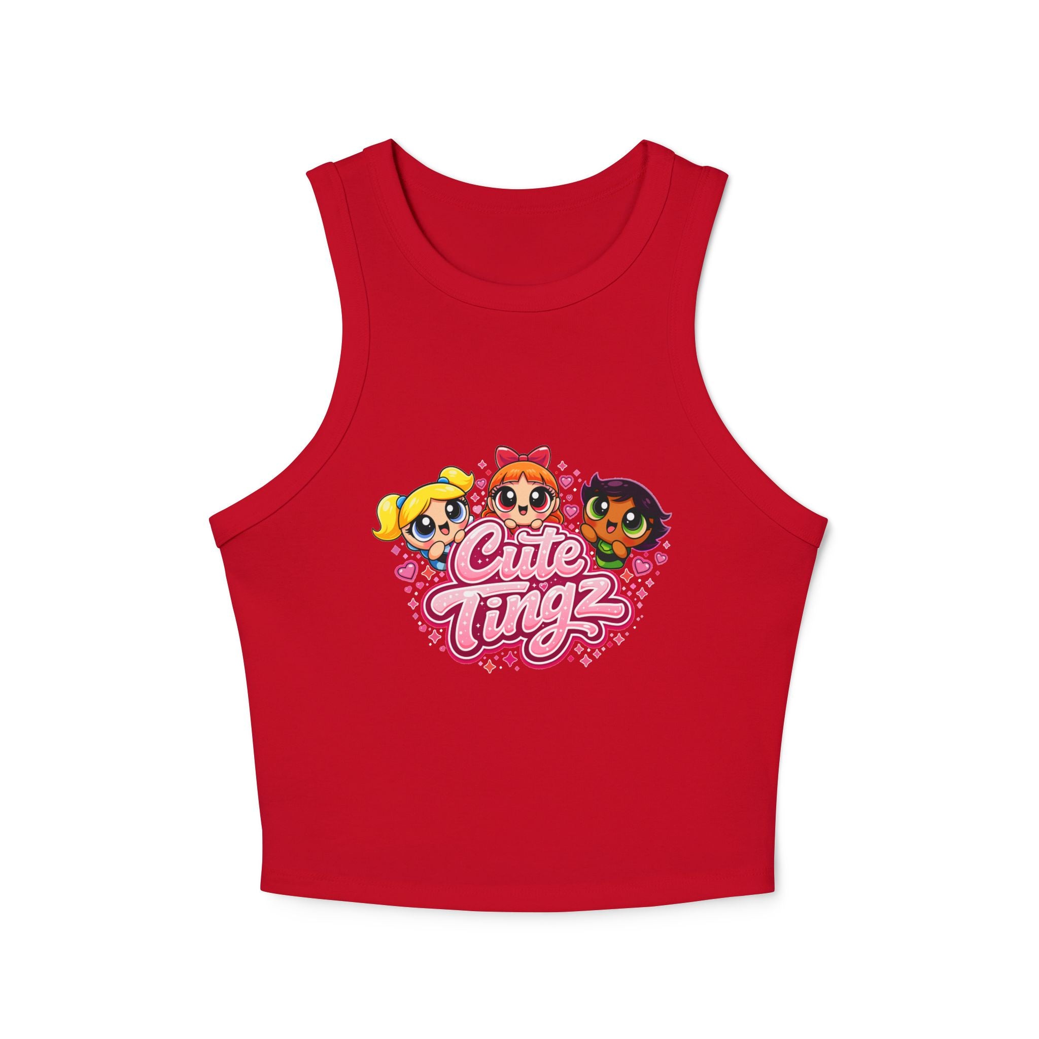 Cute Tingz kawaii Cropped Tank