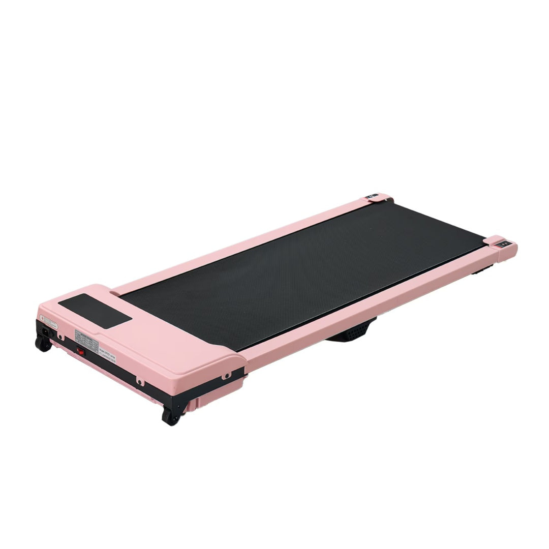 Pink 2.0 HP 3 In-1 Portable Walking Pad Treadmill- Quiet Under Desk Cardio Machine