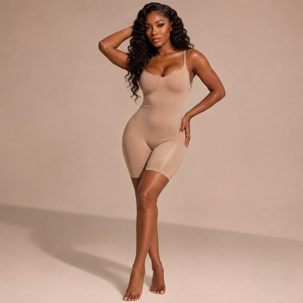 Seamless Tummy Control Shapewear Bodysuit For Women