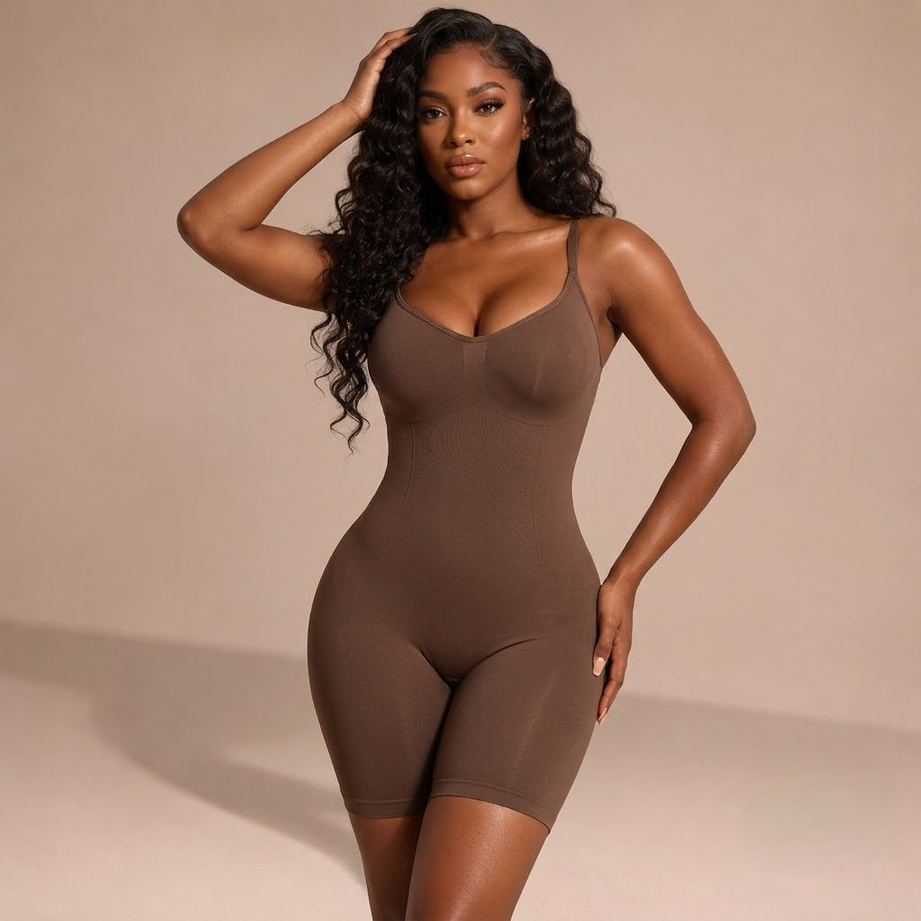 Seamless Tummy Control Shapewear Bodysuit For Women