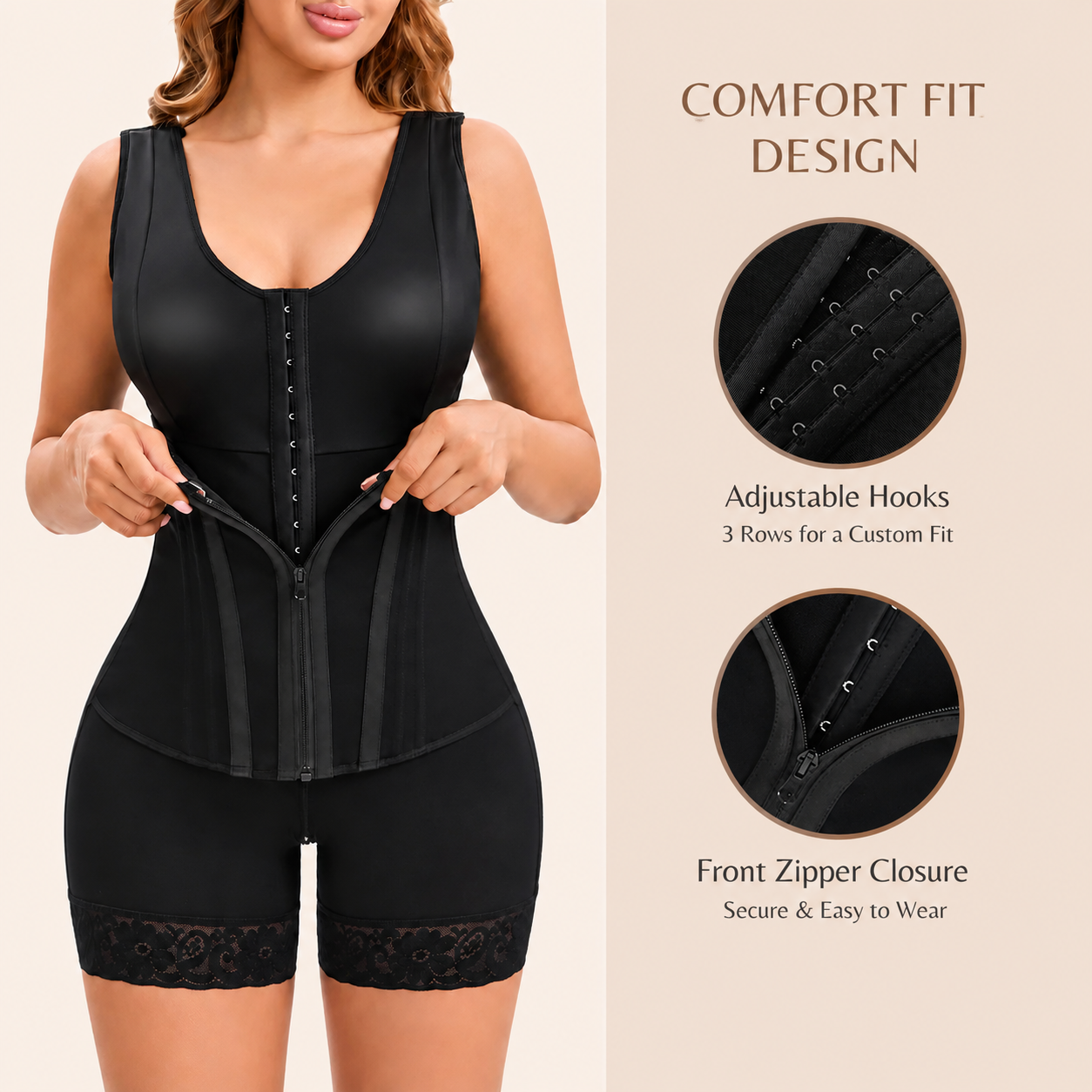 SculpFit Columbiana Tummy Control faja Shapewear