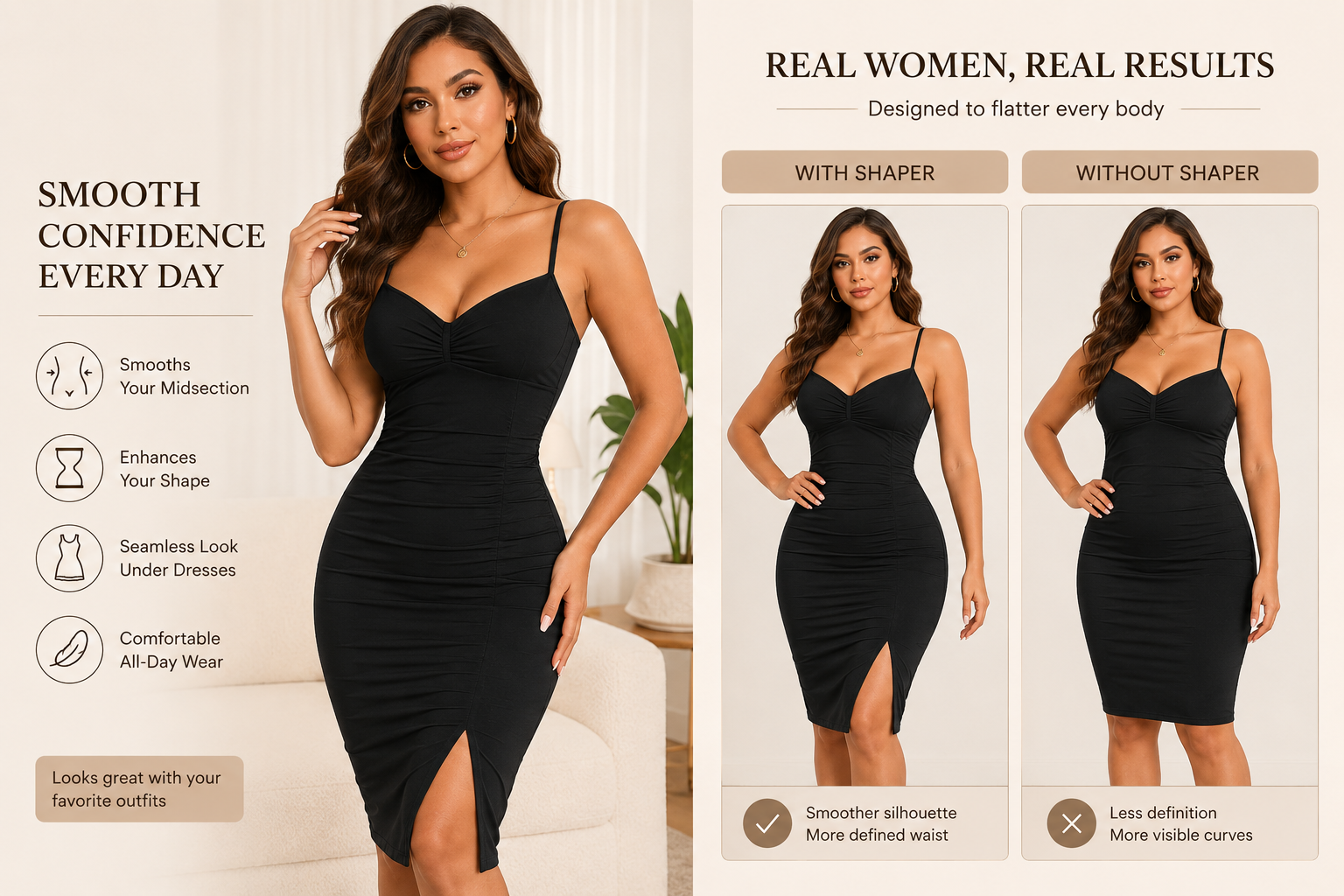 SculpFit Columbiana Tummy Control faja Shapewear
