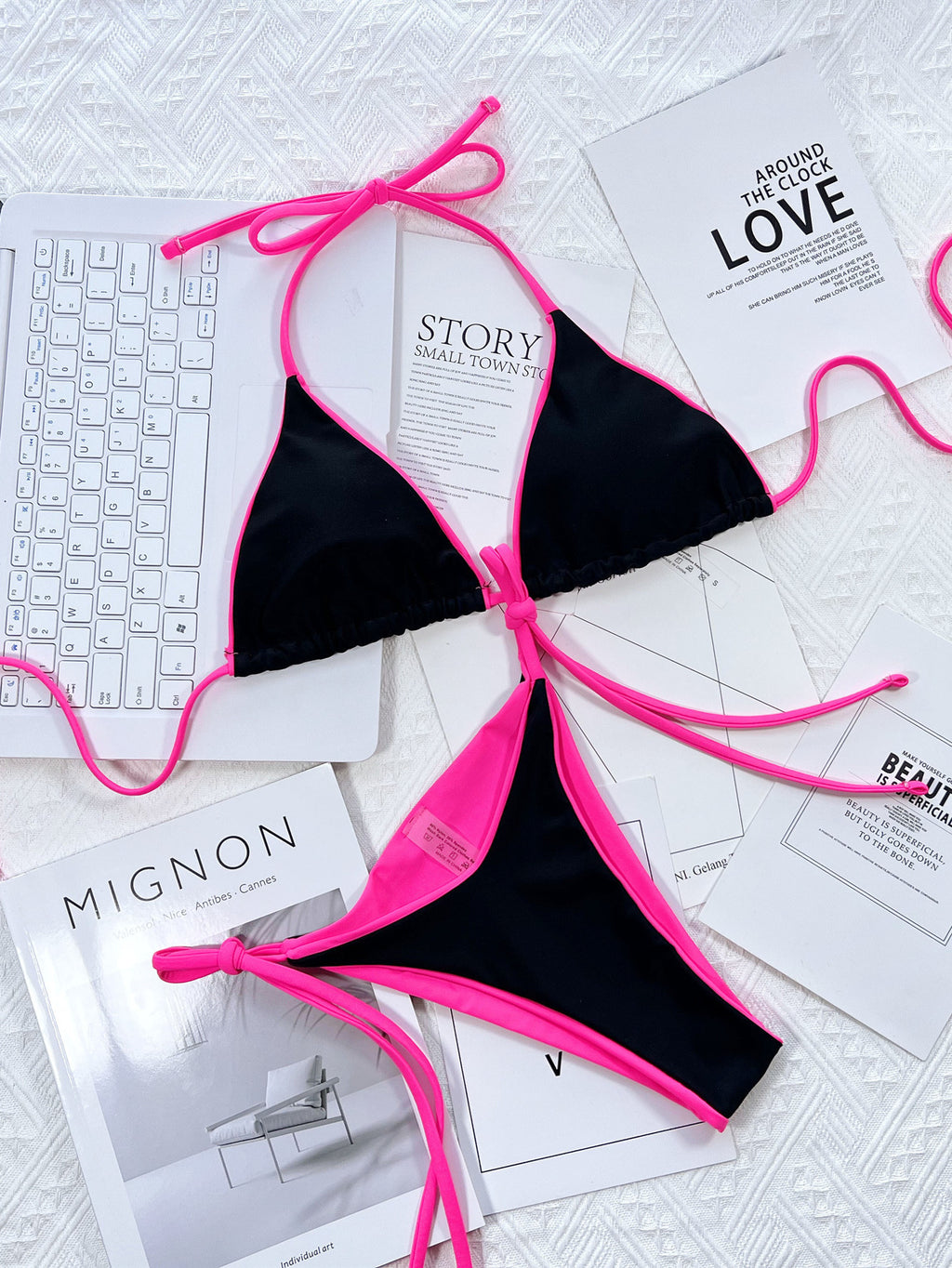 Neon Trim Bikini