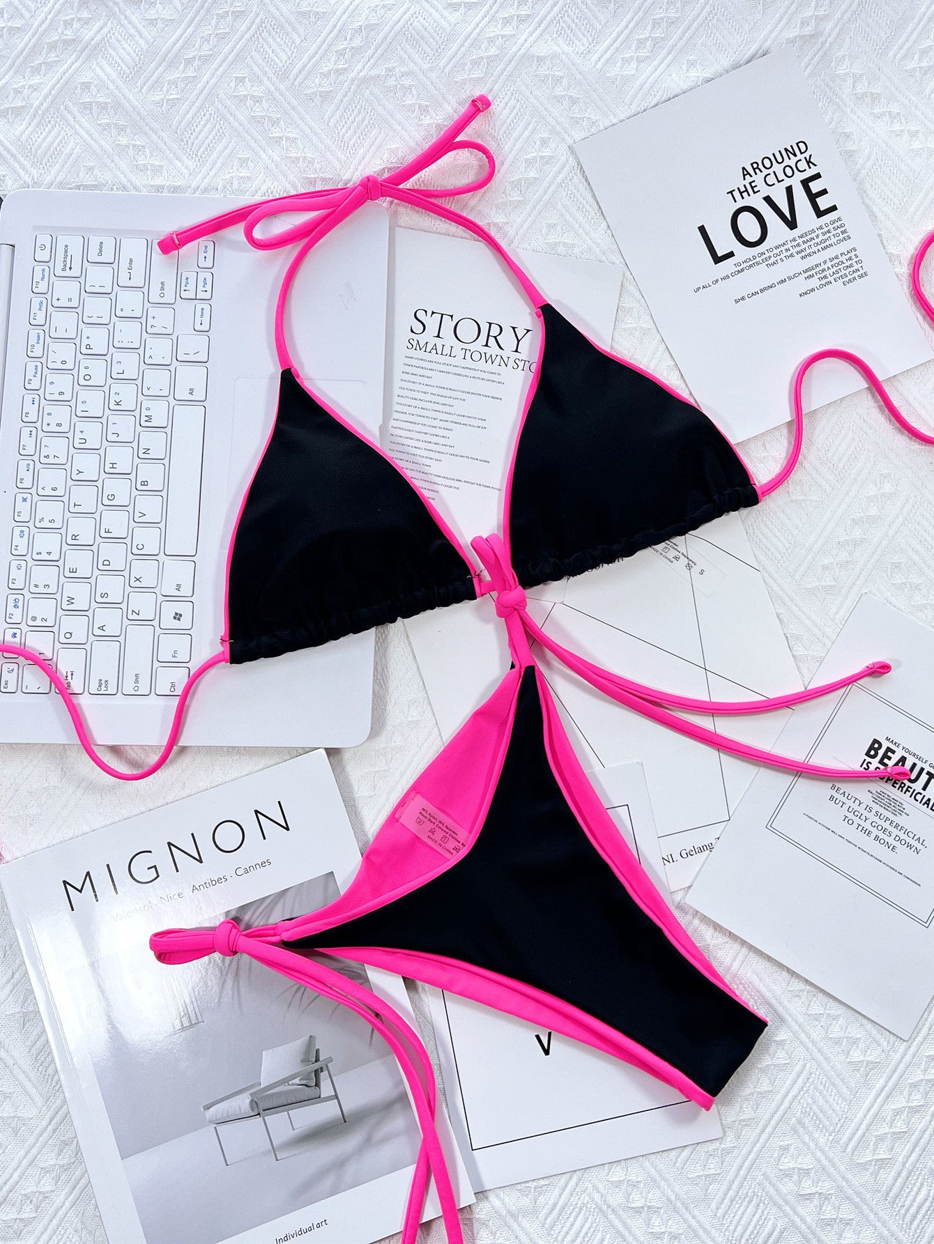 Neon Trim Bikini