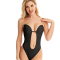 Seamless Deep V Bodysuit Shapewear (Backless)