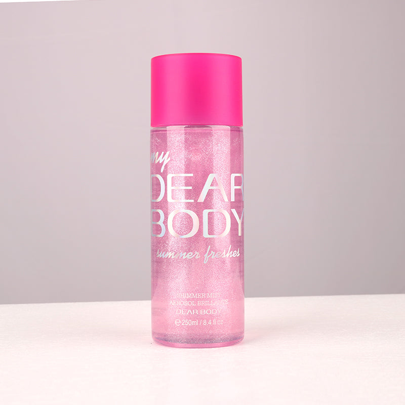 GlowMist Shimmer Body Oil - Instant Glass Skin Glow