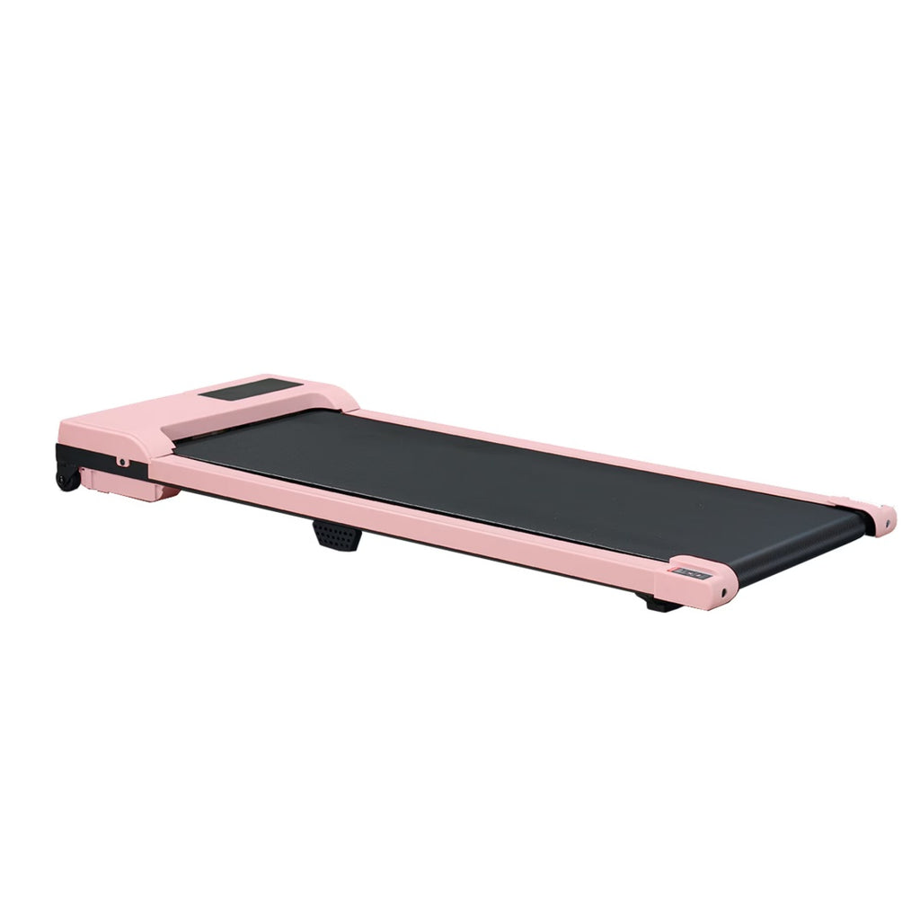 Pink 2.0 HP 3 In-1 Portable Walking Pad Treadmill- Quiet Under Desk Cardio Machine