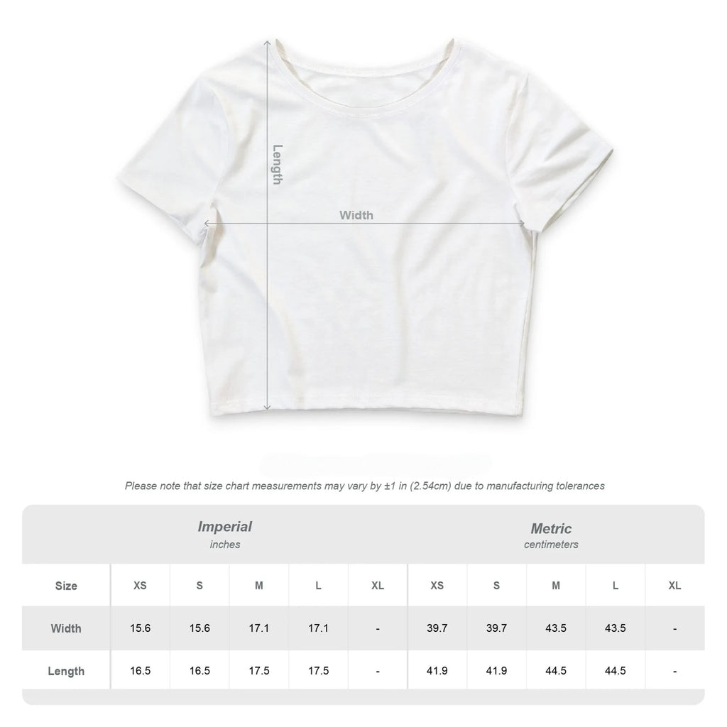 You're Not The Same Cropped Tee