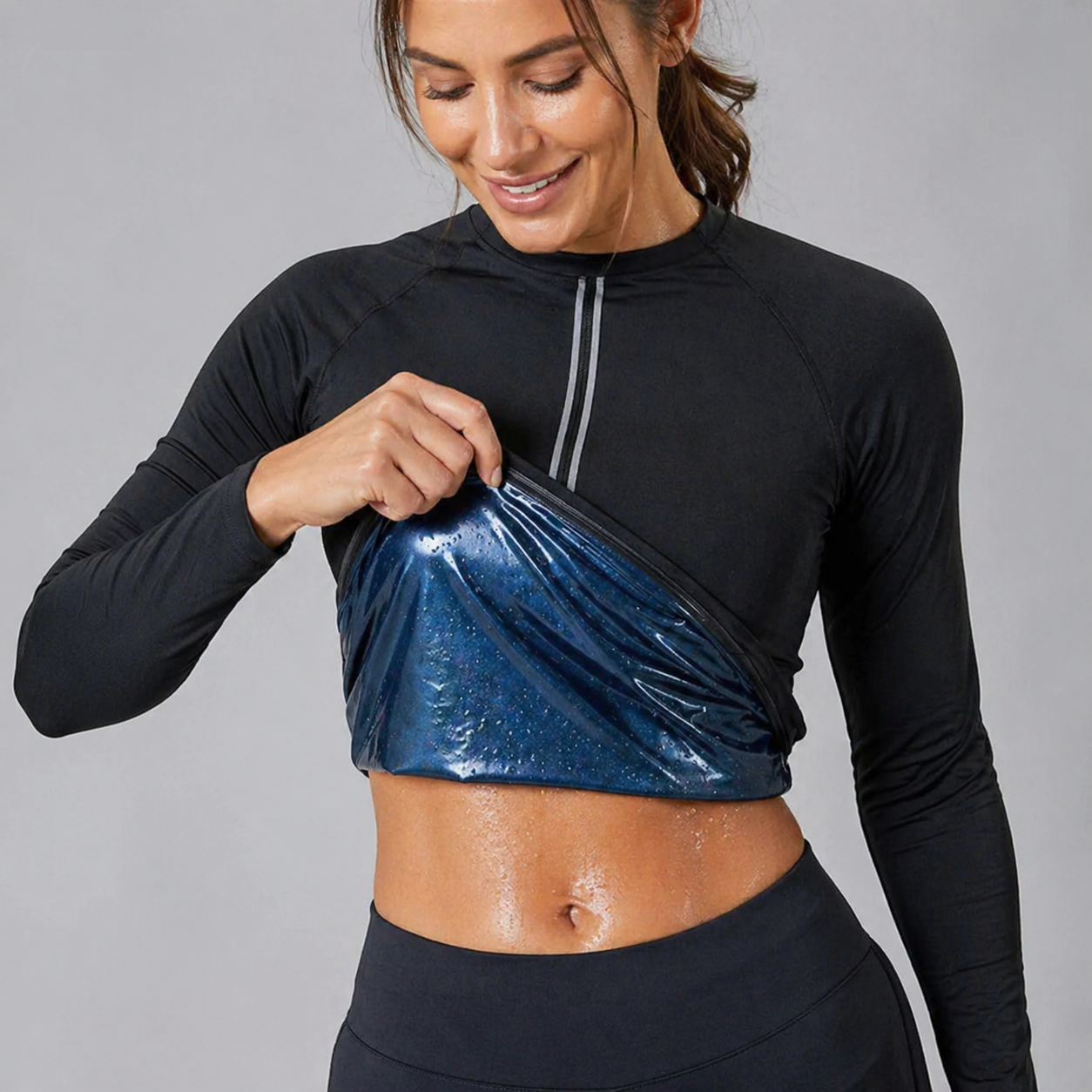 Unisex ThermoZip Suana Long Sleeve Vest